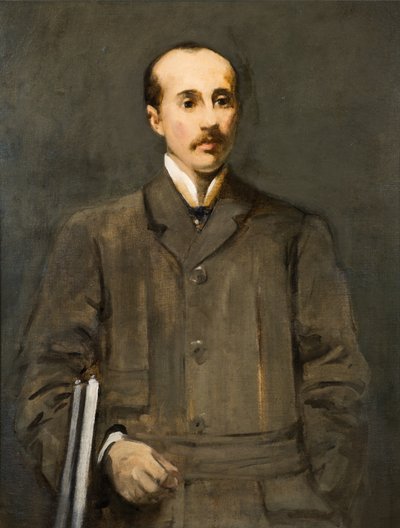 Ein Porträtstudie [J Martin White] von Arthur Melville