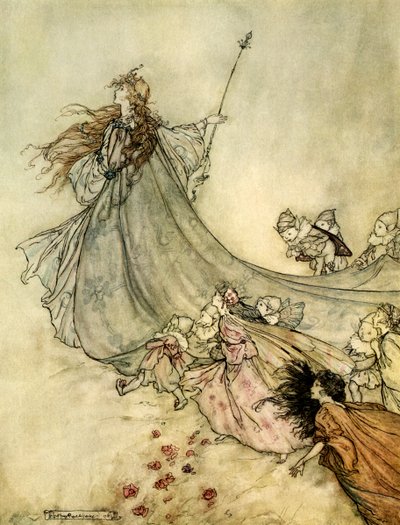 Ein Sommernachtstraum von Arthur Rackham