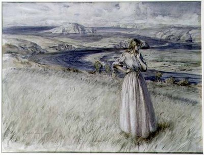 Bigbury Bay, Devon von Arthur Rackham