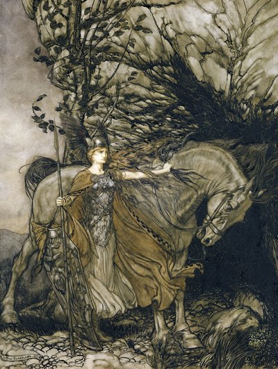 Brunnhilde von Arthur Rackham
