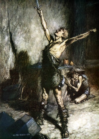 Siegfried von Arthur Rackham