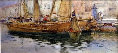 Netze flicken von Arthur Reginald Smith