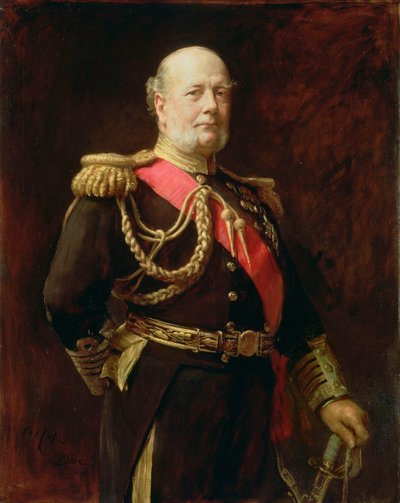 Admiral Sir Frederick Richards (1833-1912) von Arthur Stockdale Cope