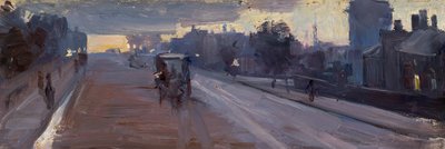 Hoddle St., 22 Uhr von Arthur Streeton