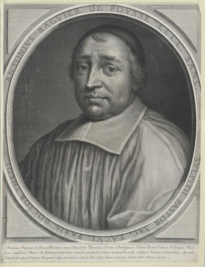 Antoine Raguier de Pouss?00000000 (Druck) von Artist Unknown