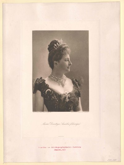 Erzherzogin von Österreich Maria Dorothea von Artist Unknown