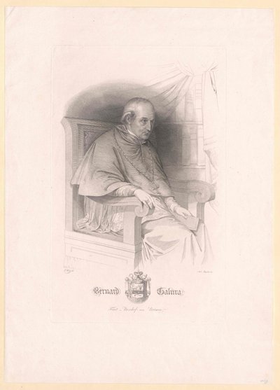Bernard Galura von Artist Unknown