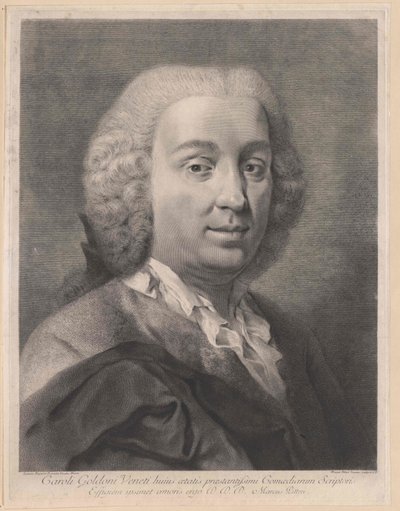 Carlo Goldoni von Artist Unknown