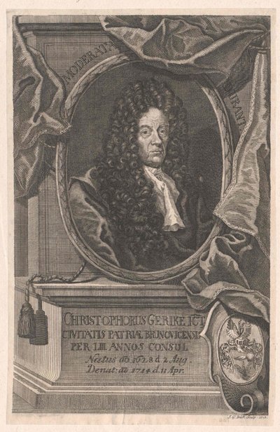 Christoph Gericke (Druck) von Artist Unknown