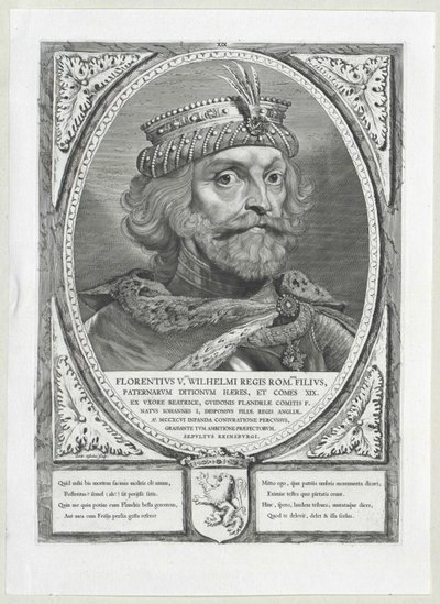 Graf von Holland Florenz V. von Artist Unknown