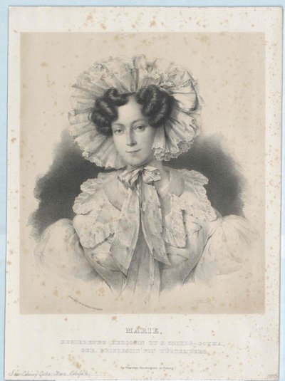 Herzogin von Württemberg Marie von Artist Unknown