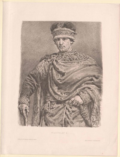 Herzog von Polen Wladyslaw II. von Artist Unknown