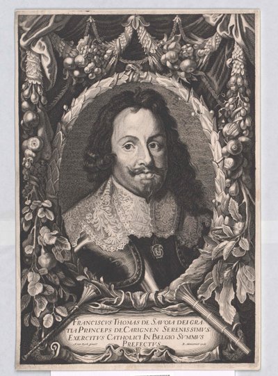 Herzog von Savoyen Carignan Franz Thomas von Artist Unknown