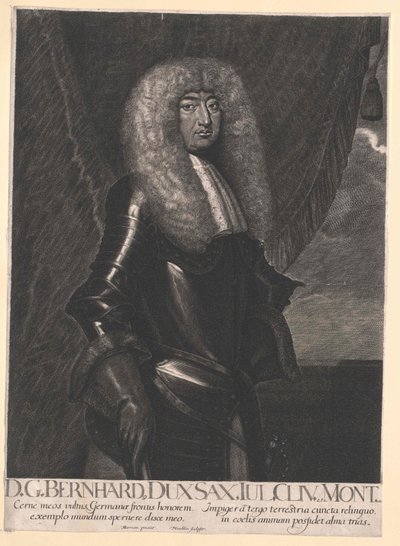 Herzog von Sachsen-Jena Bernhard von Artist Unknown