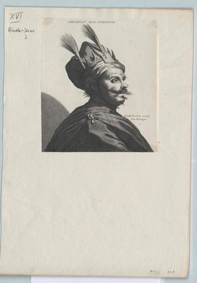 Kaiser von Abessinien Amda-Jesus von Artist Unknown