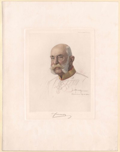 Kaiser von Österreich Franz Joseph I. von Artist Unknown