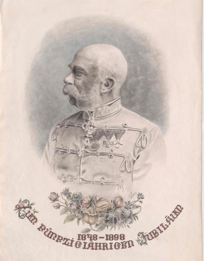 Kaiser von Österreich Franz Joseph I. von Artist Unknown