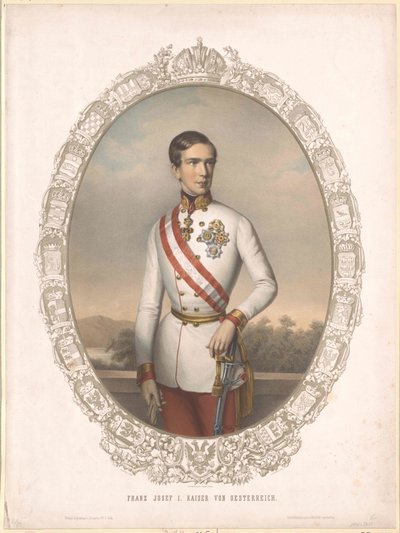 Kaiser von Österreich Franz Joseph I. von Artist Unknown