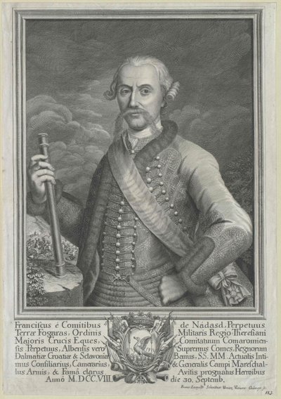 Franz Graf Nádasdy-Nádasd-Fogaras von Artist Unknown