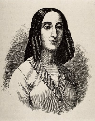 GORRITI, Juana Manuela (1818-1892). Argentinische Schriftstellerin. Gravur. von Artist Unknown