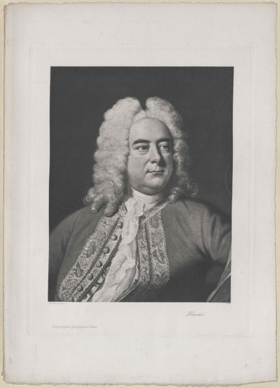 Georg Friedrich Händel von Artist Unknown