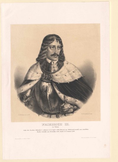 Deutscher König Friedrich der Schöne von Artist Unknown