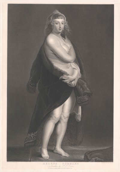 Helene Fourment von Artist Unknown