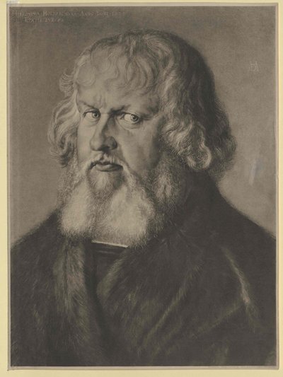 Hieronymus Holzschuher (Druck) von Artist Unknown