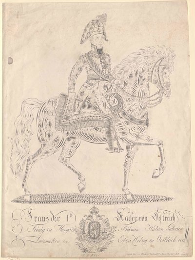 Heiliger Römischer Kaiser Franz II von Artist Unknown