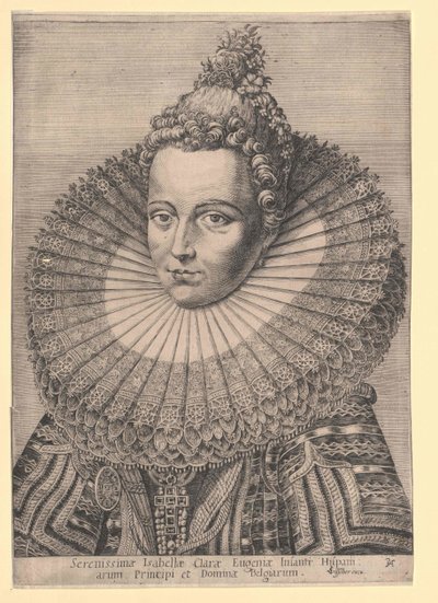 Infantin von Spanien Isabella Clara Eugenia von Artist Unknown