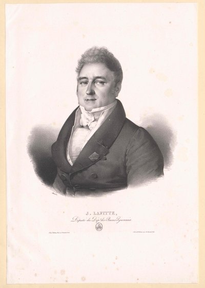 Jacques Lafitte von Artist Unknown
