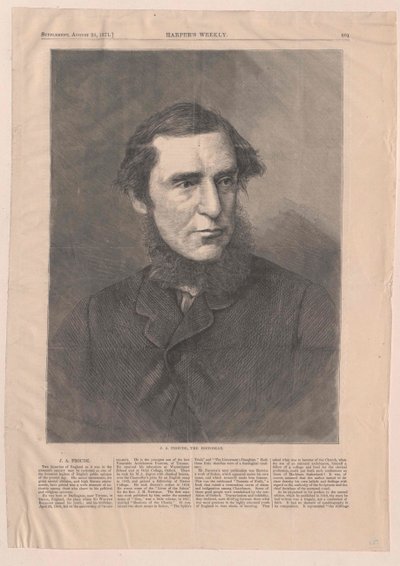 James Anthony Froude von Artist Unknown