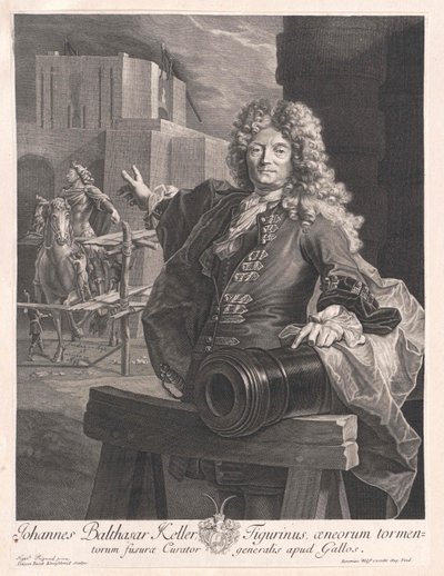 Jean Balthasar Keller von Artist Unknown