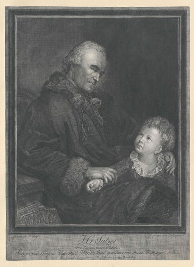 Johann Georg Sulzer von Artist Unknown