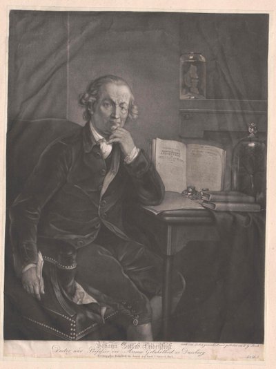 Johann Gottlob Leidenfrost von Artist Unknown