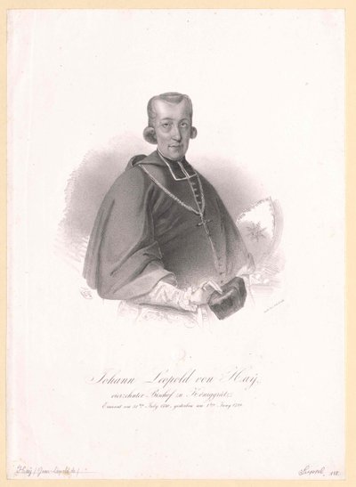 Johann Leopold von Hay von Artist Unknown