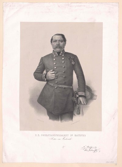 Johann Ritter Matzner von Heilwerth von Artist Unknown