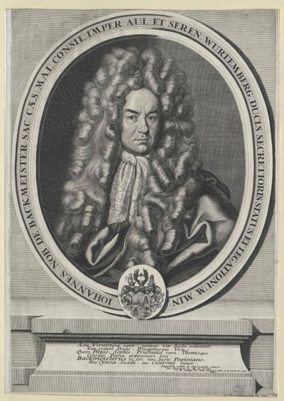 Johannes von Backmeister von Artist Unknown
