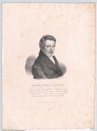 Joseph Baron Wattmann-Maelcamp-Beaulieu (Druck) von Artist Unknown