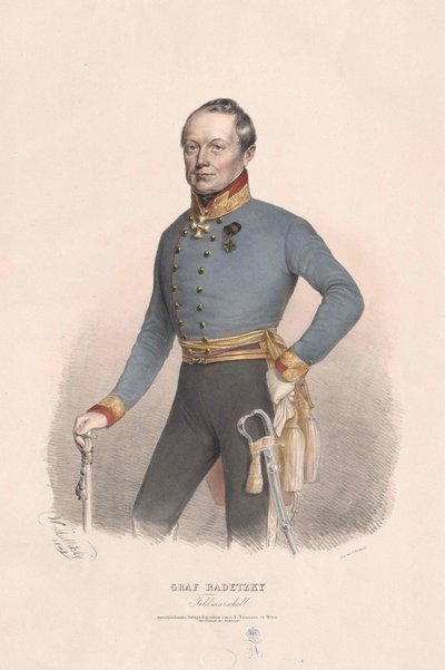 Joseph Graf Radetzky von Radetz von Artist Unknown