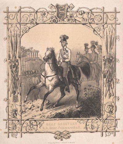 Joseph Graf Radetzky von Radetz von Artist Unknown