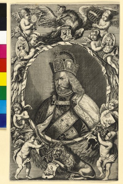 König Rudolf I. von Habsburg von Artist Unknown