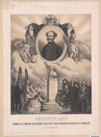 König von Bayern Maximilian II von Artist Unknown