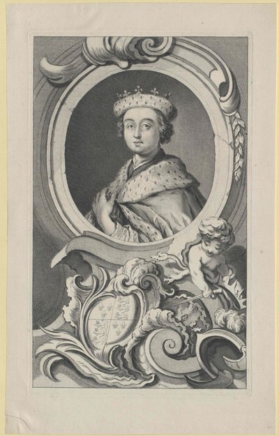 König von England Eduard V. von Artist Unknown