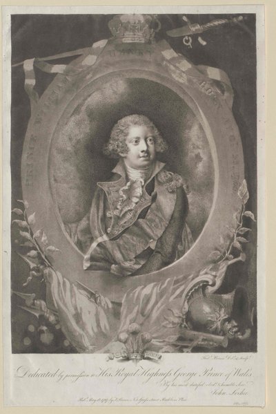 König von England Wilhelm IV von Artist Unknown
