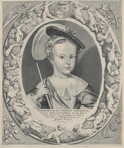 König von England Wilhelm III. von Artist Unknown