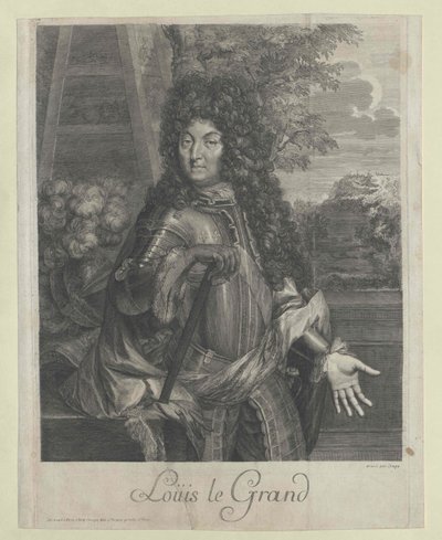 König von Frankreich Ludwig XIV von Artist Unknown