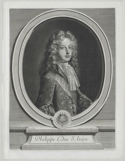 König von Spanien Philipp V. von Artist Unknown