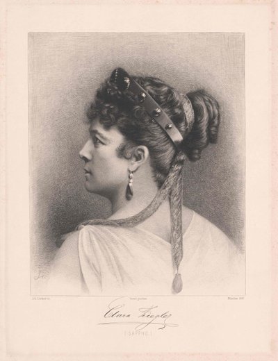 Klara Ziegler von Artist Unknown