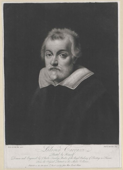 Lodovico Carracci von Artist Unknown